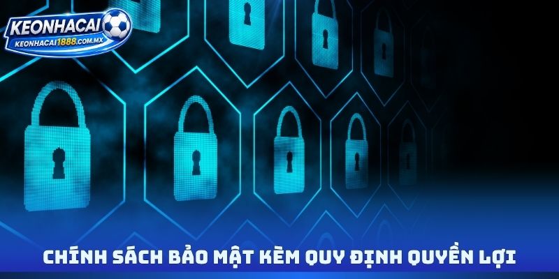 Chính sách bảo mật kèm quy định quyền lợi và trách nhiệm
