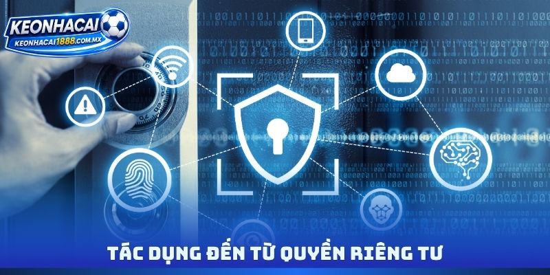 Tác dụng đến từ quyền riêng tư